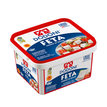 Dodoni feta in wei