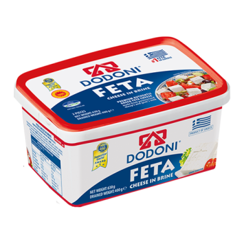 Dodoni feta in wei