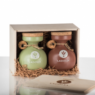Ladolea Extra Vergine olijfolie in ceramische pot